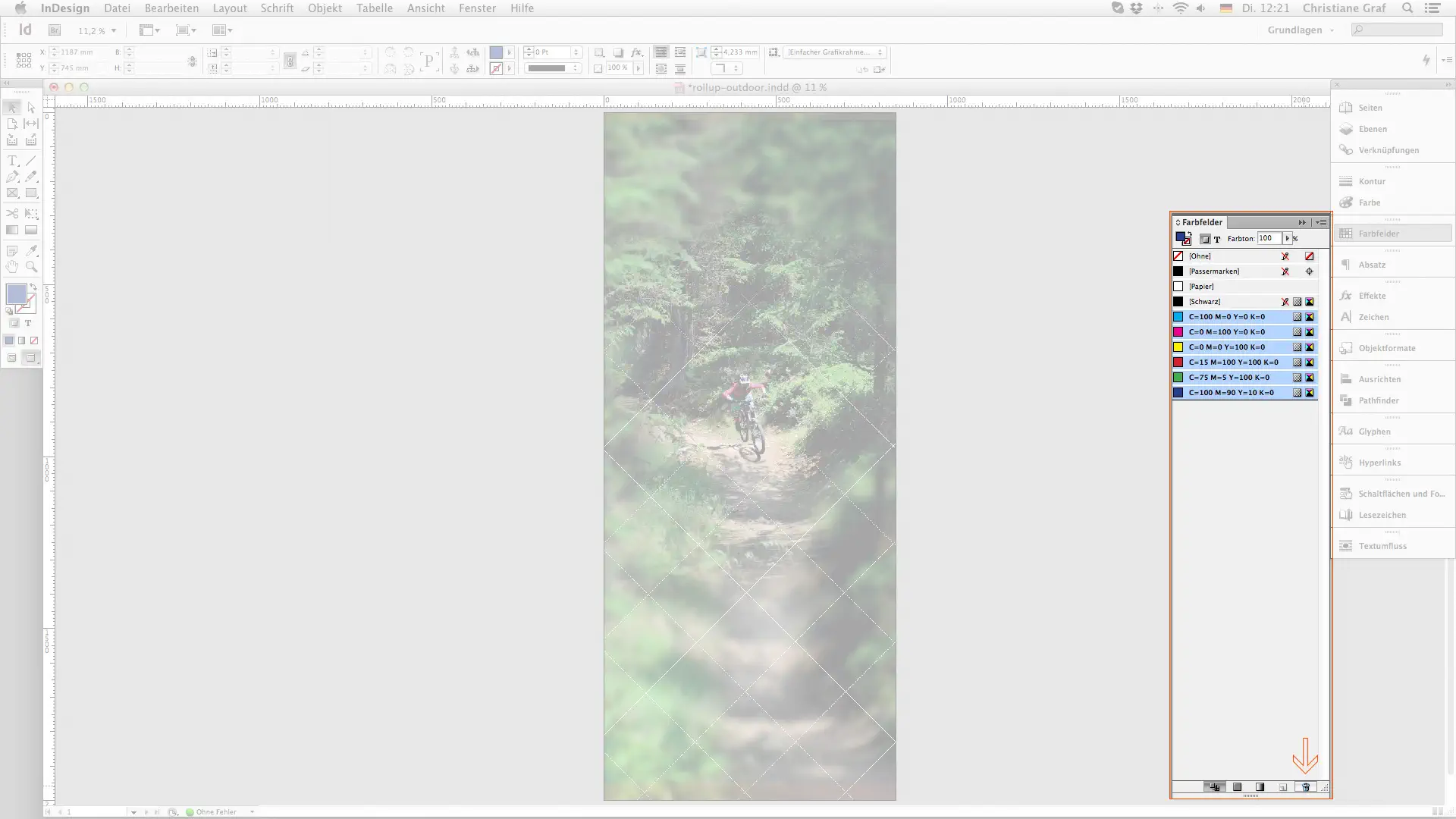 1 tutorial rollup outdoor step3 farben lschen Outdoor rollup erstellen Farben loeschen