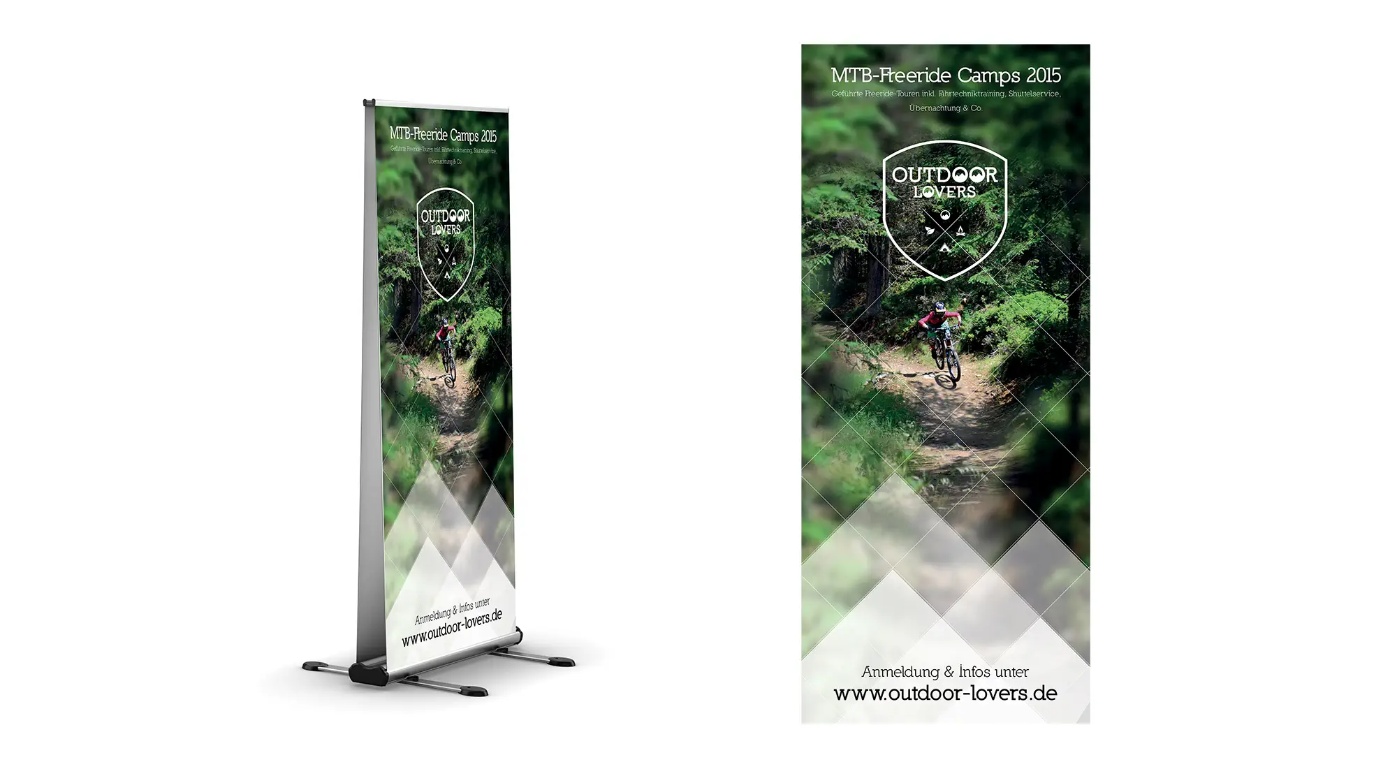 2 tutorial rollup outdoor step5 endergebnis Outdoor rollup erstellen Endergebnis