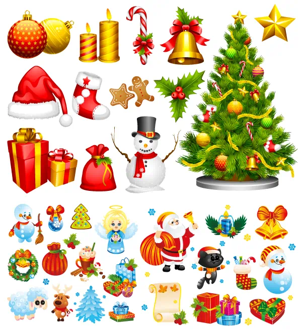 Cartoon Christmas Illustrations