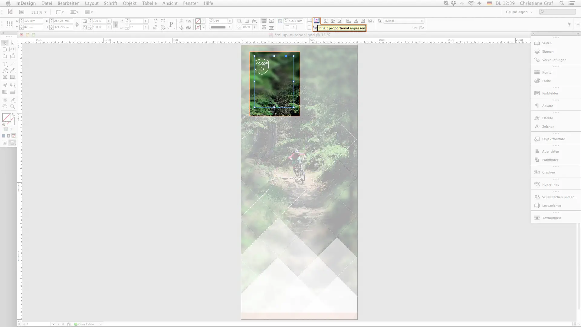 6 tutorial rollup outdoor step3 logogre anpassen Outdoor rollup erstellen Logogröße