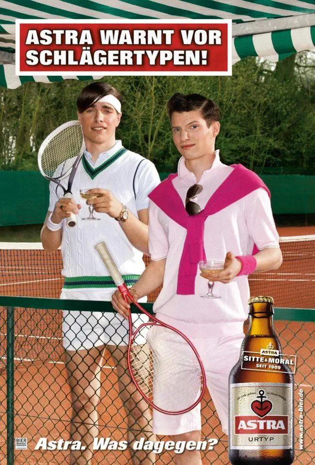 Astra Urtyp werbeanzeige