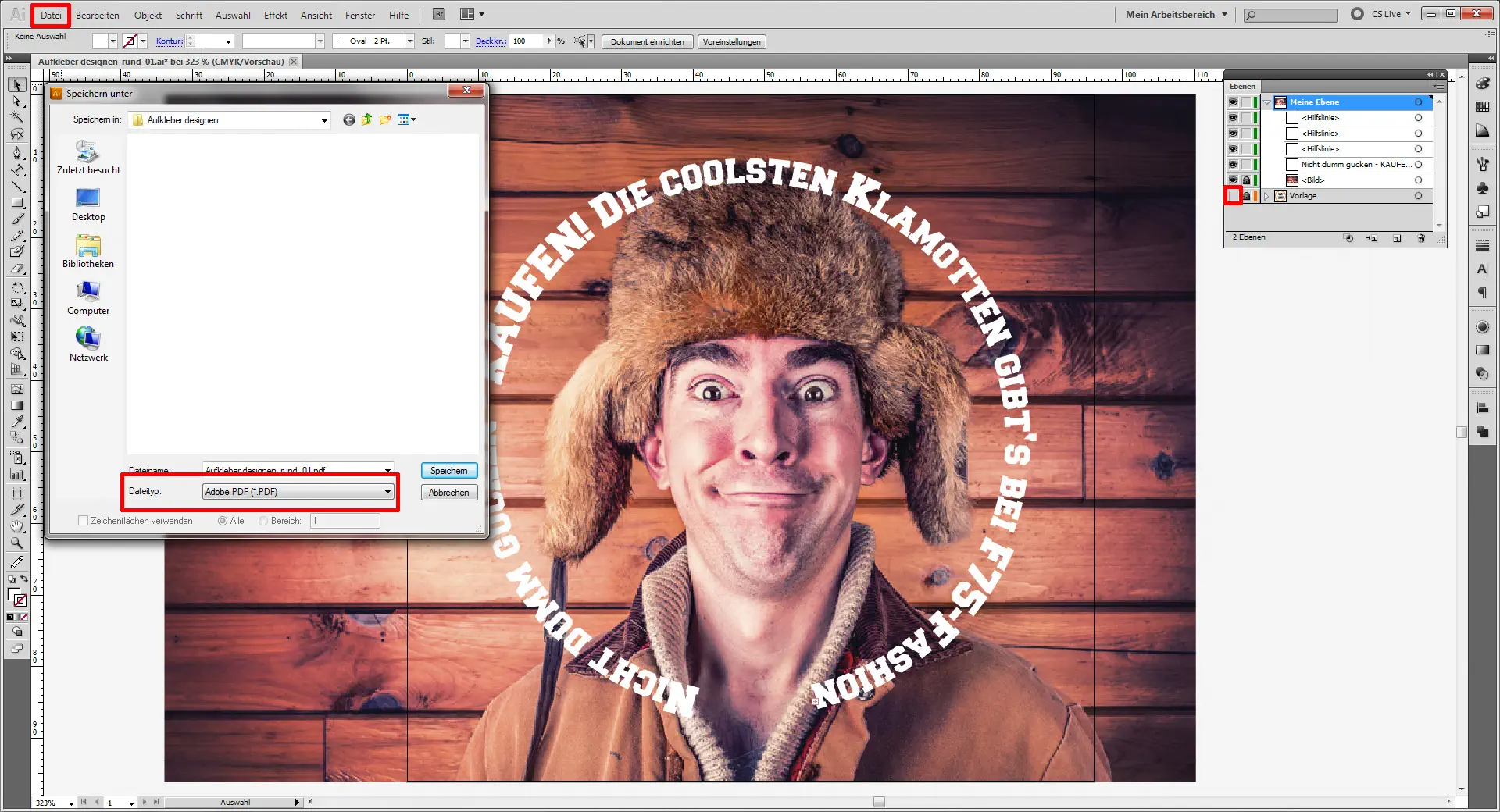 Aufkleber designen 03 Aufkleber designen 03