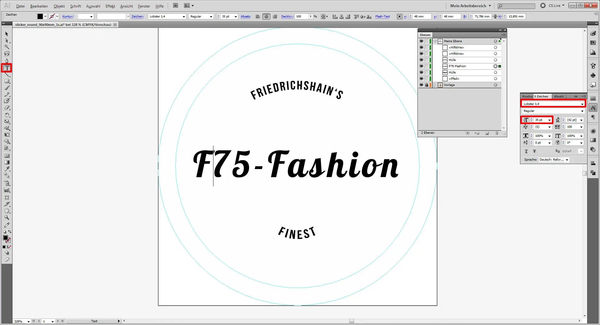 Aufkleber designen 09 Aufkleber designen 09