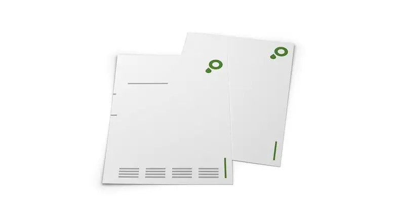 1.000 Stück Briefpapier