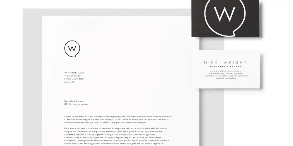 Briefpapierdesign Inspiration 2019 14 Sarah Kersten