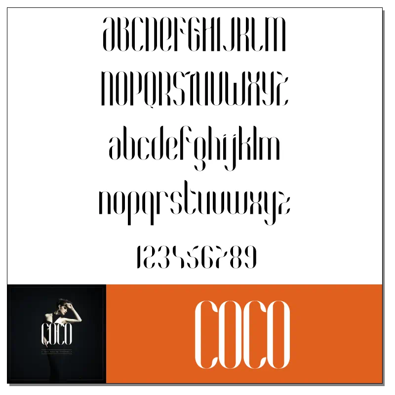 COCO Font by Hendrick Rolandez