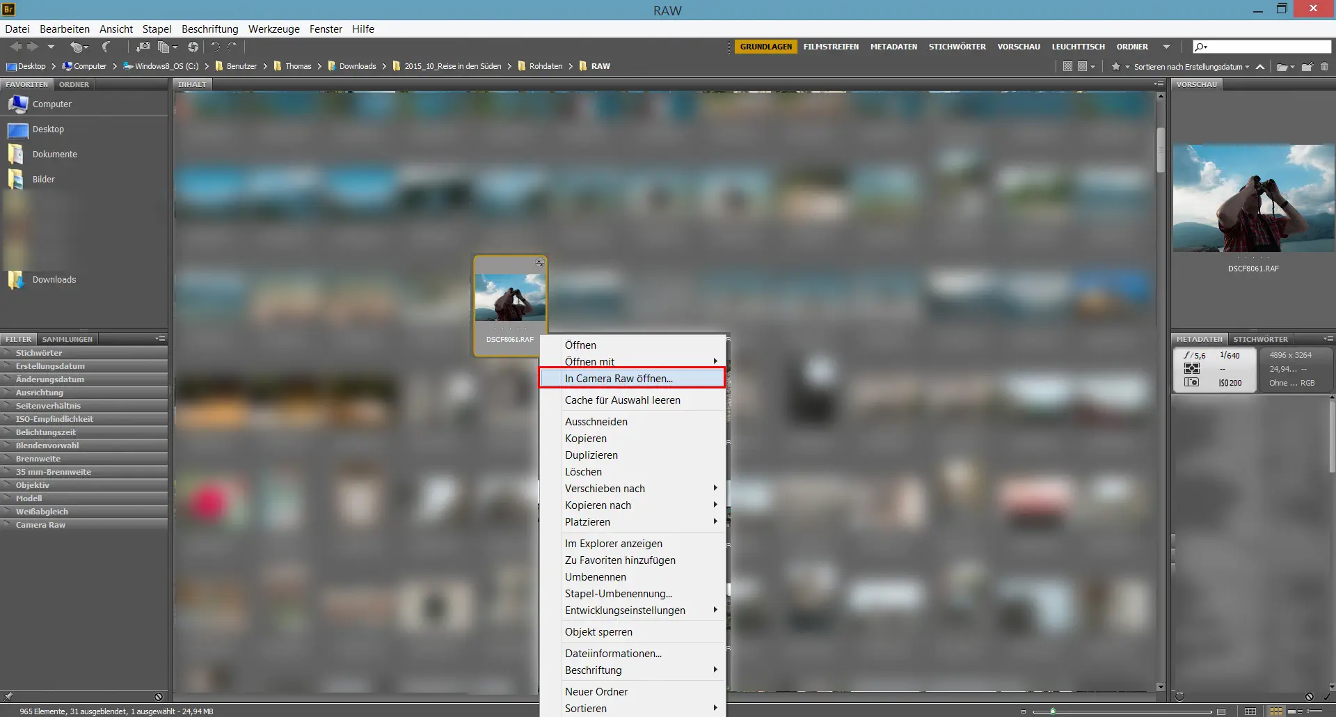 Camera RAW Photoshop 5