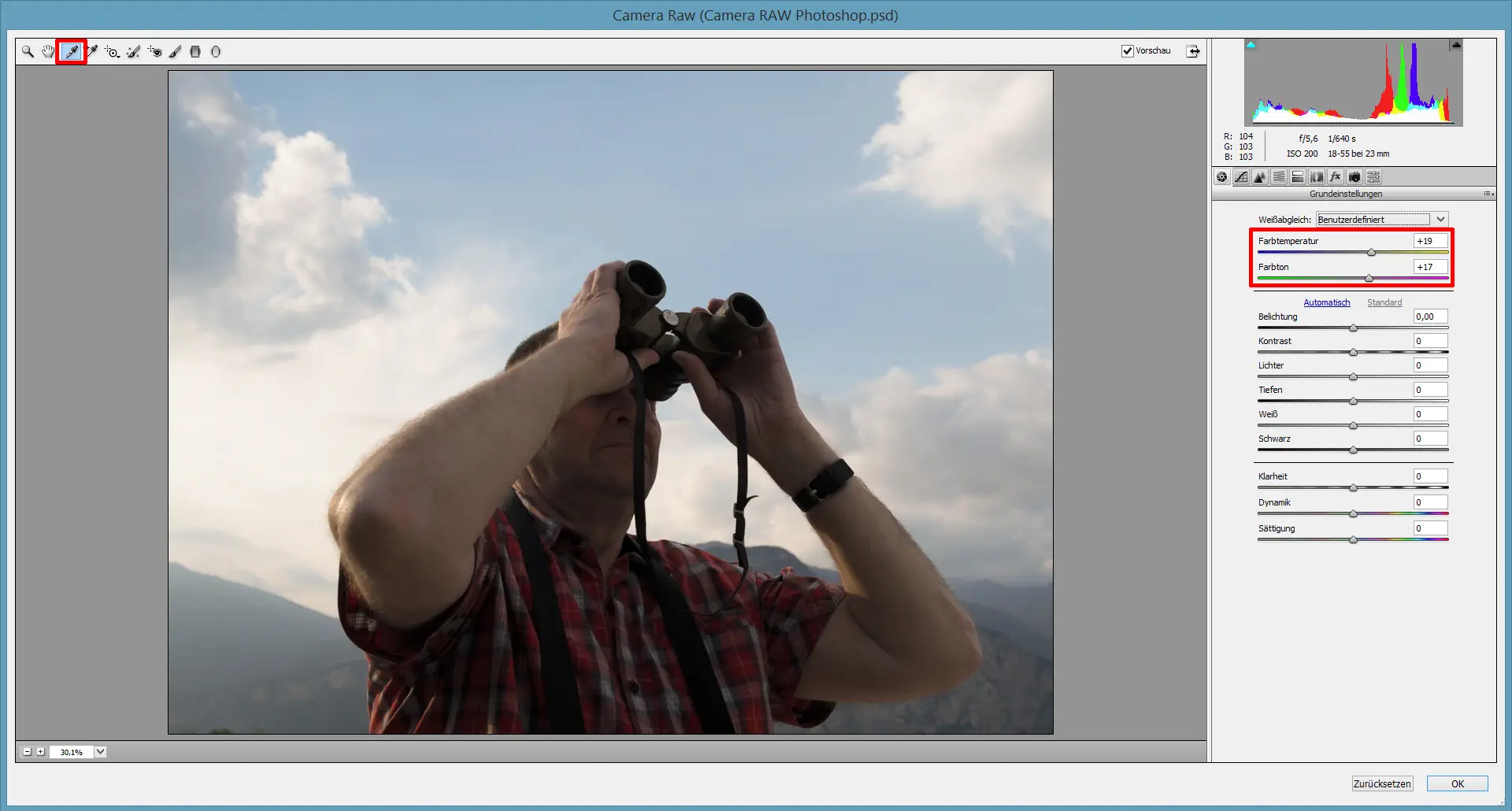 Camera RAW Photoshop 7