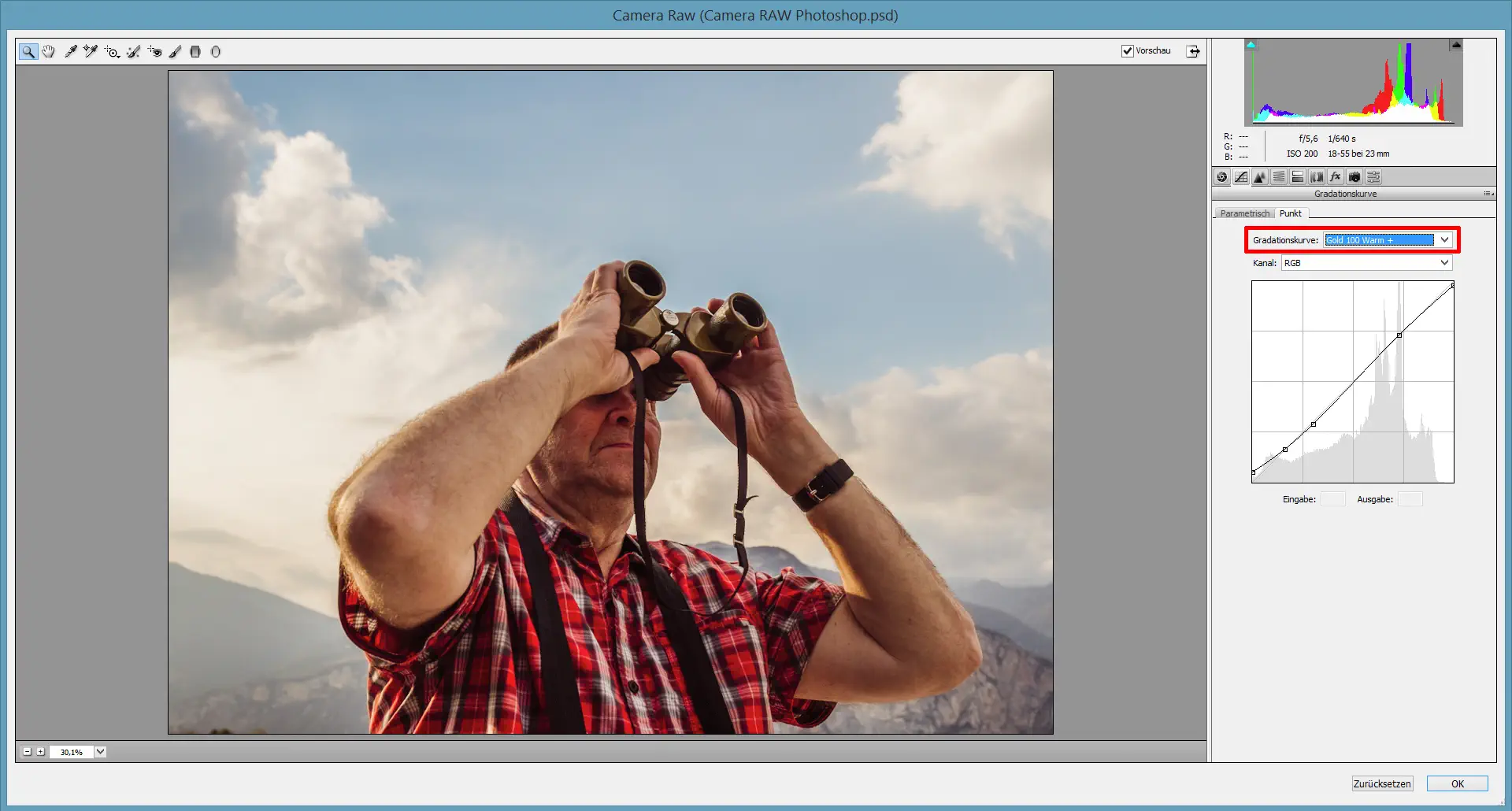 Camera RAW Photoshop 12