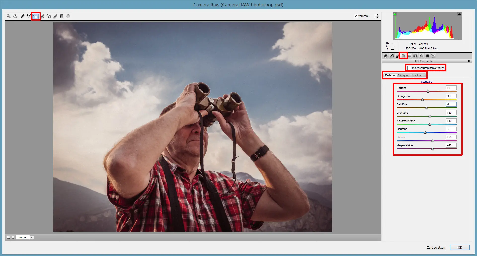 Camera RAW Photoshop 13