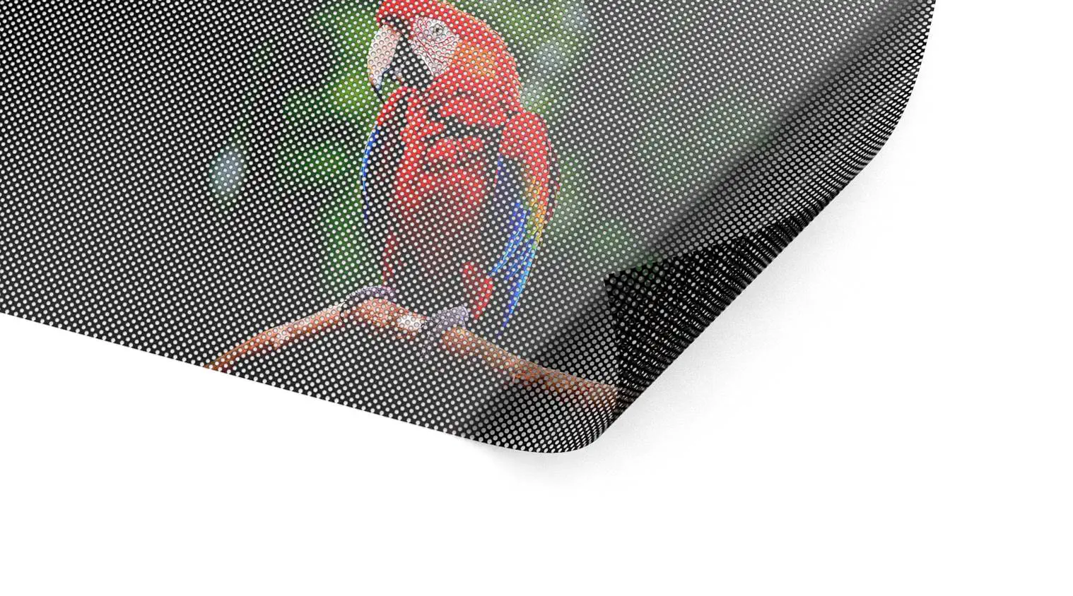 Fensterlochfolie (semi-permanent)