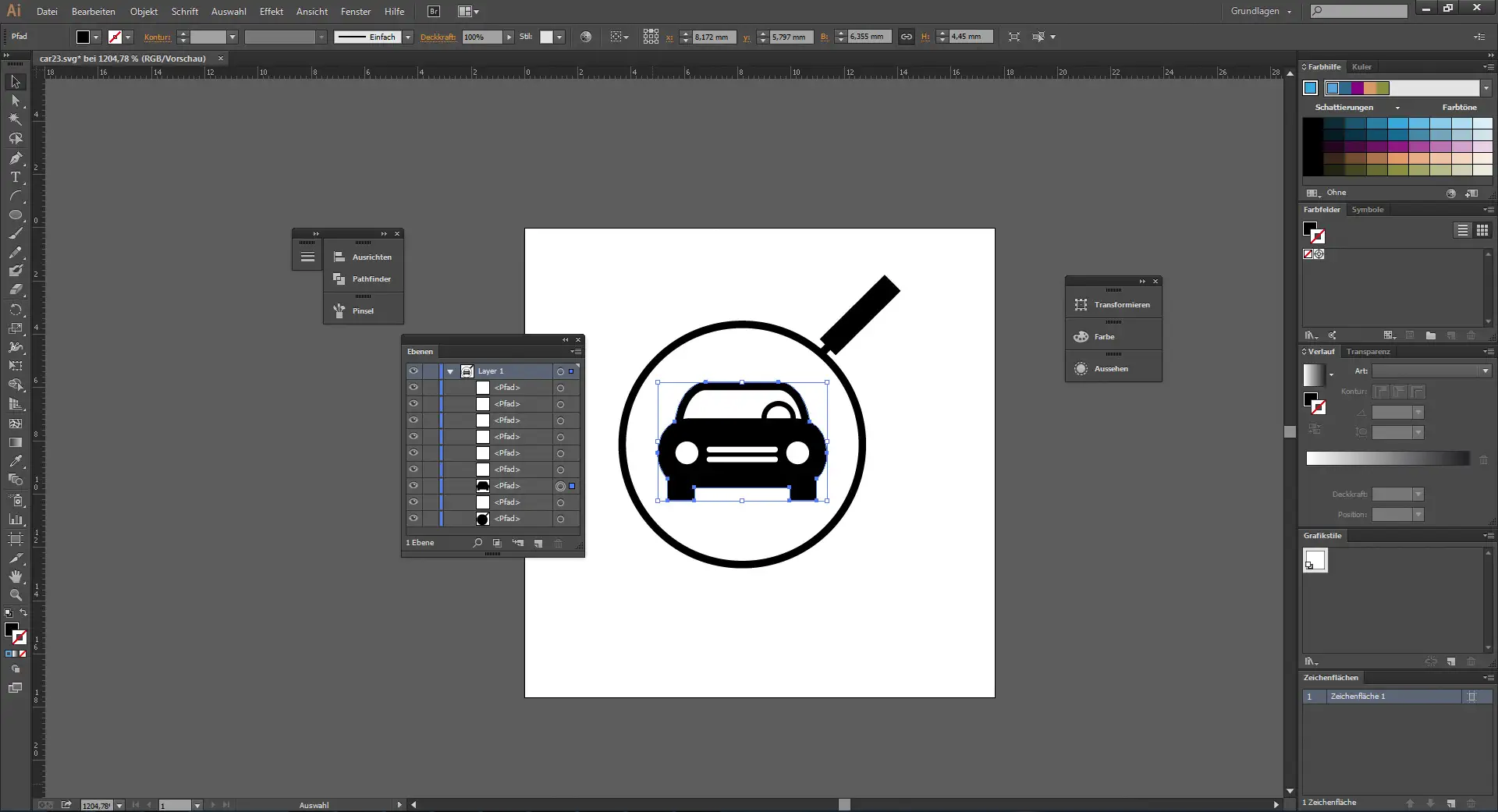 Direktmailing Werkstatttermin 19 Werbebrief für ein Autohaus gestalten 19