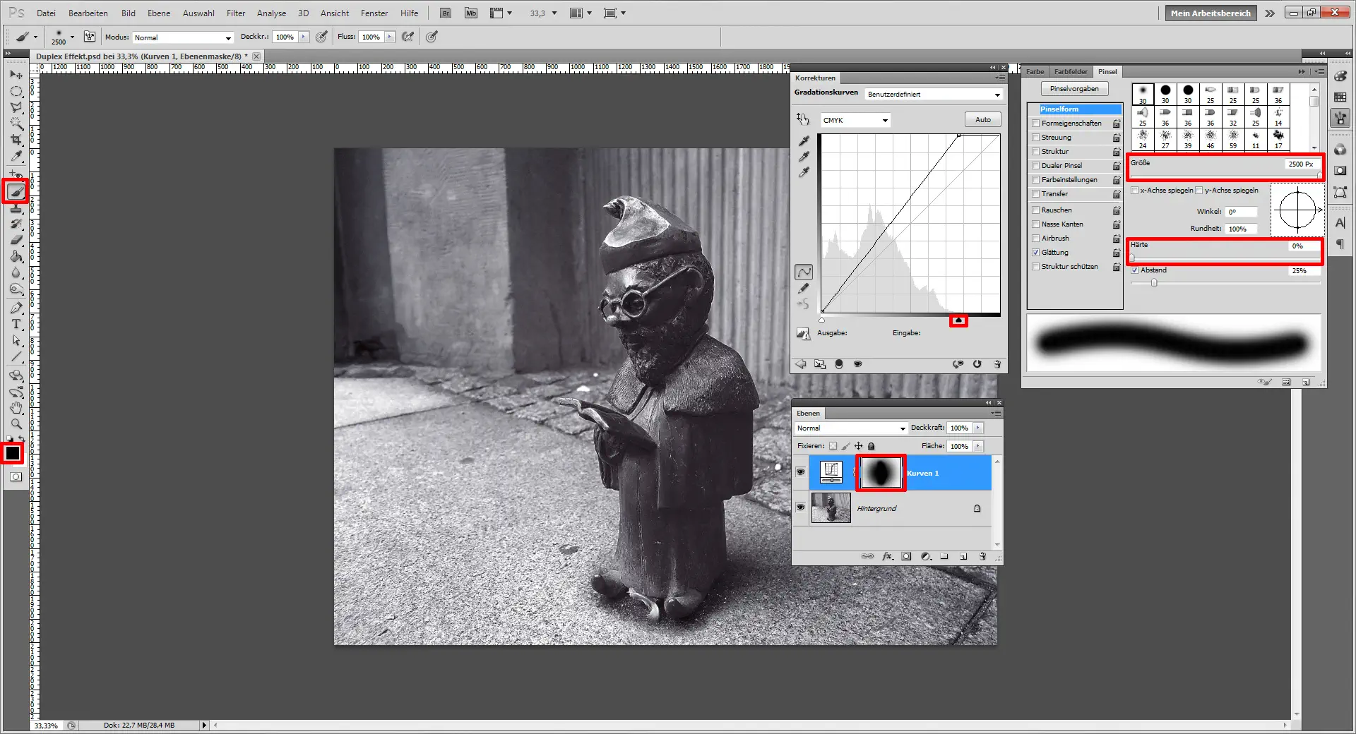 Duplex Effekt 11 Erstelle einen Duplex Effekt mit Photoshop 11