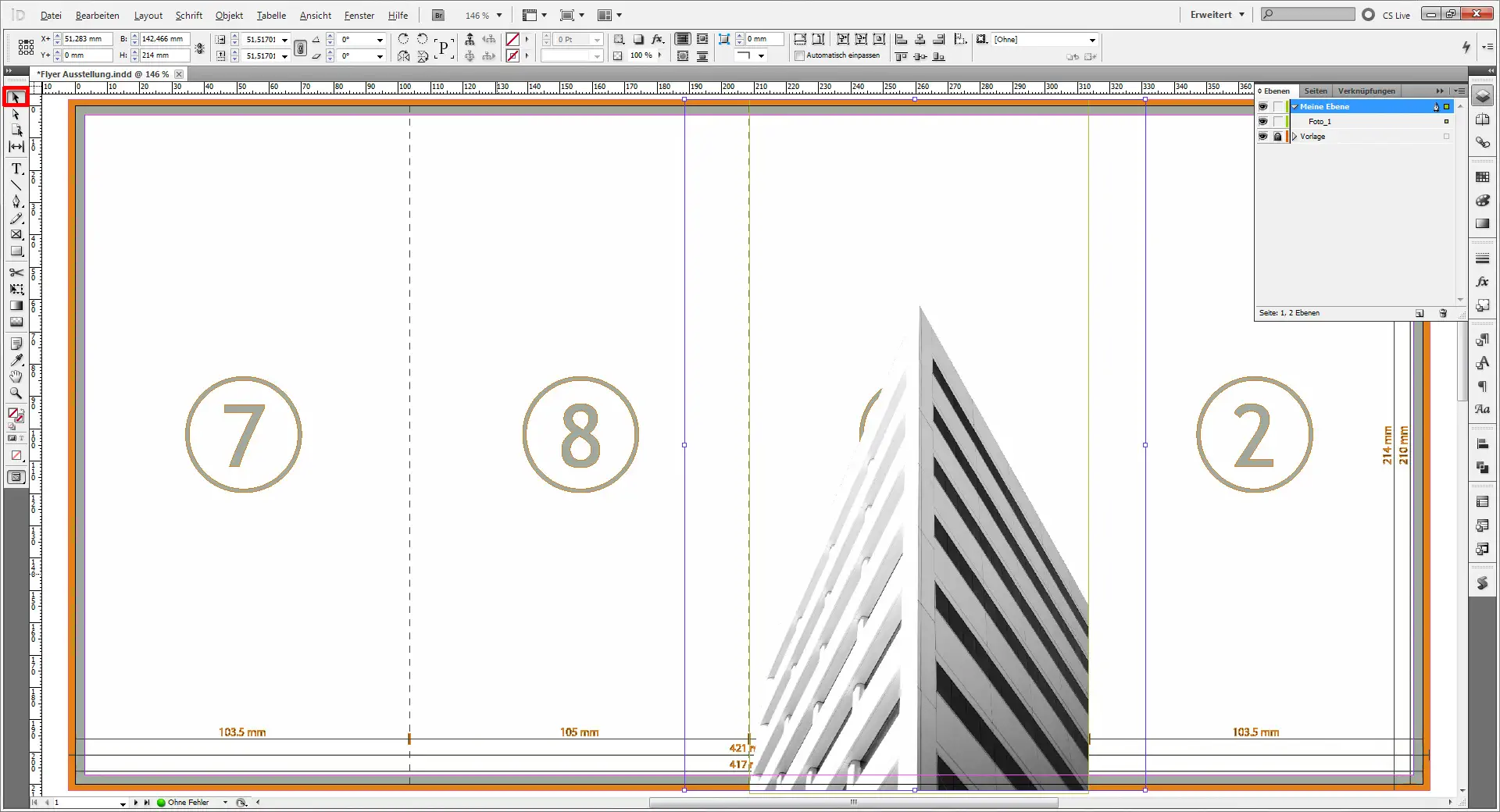 Flyer für eine Austellung 4