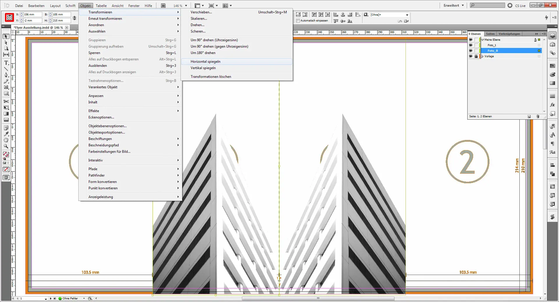 Flyer für eine Austellung 6