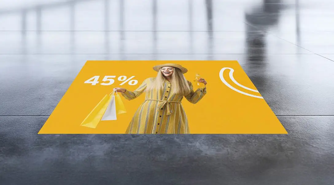 Artikel Fußbodenaufkleber