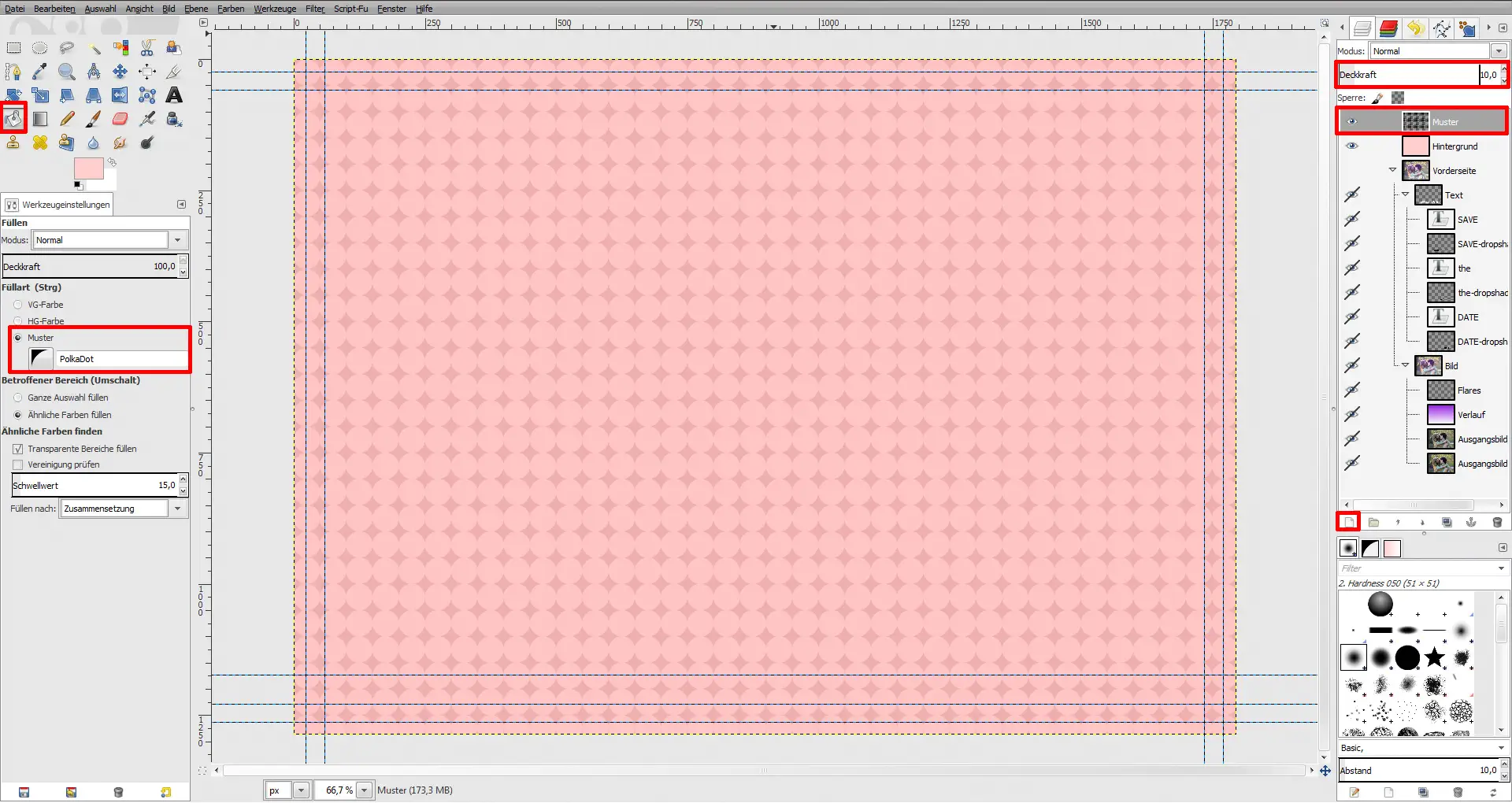 GIMP Einladung Tutorial Step 10 GIMP Einladung Tutorial Step 10