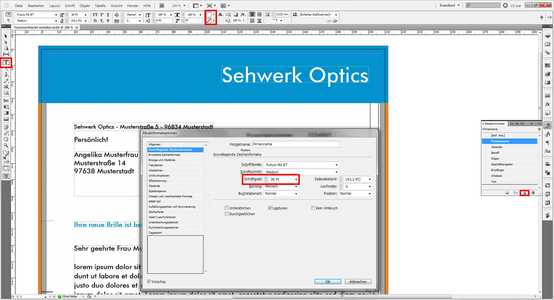Geschaeftsbrief erstellen 10 Geschaeftsbrief erstellen 10