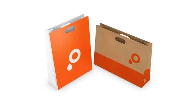 250 Papiertragetaschen 250 Papiertragetaschen