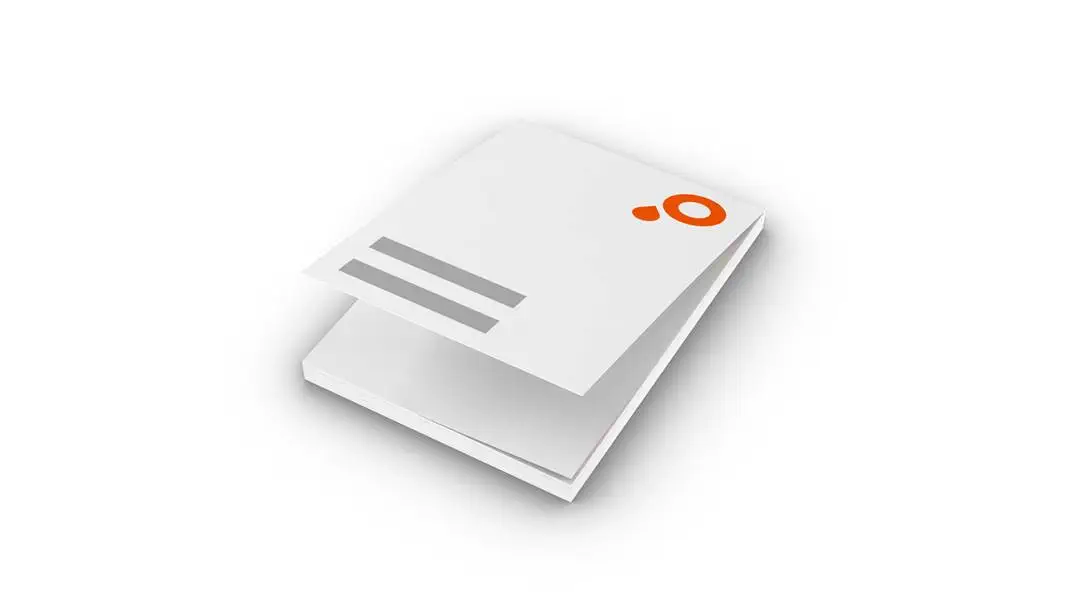 Artikel Haftnotizen mit Softcover