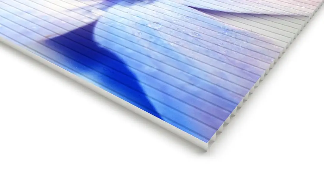 Artikel Schilder auf Hohlkammerplatte