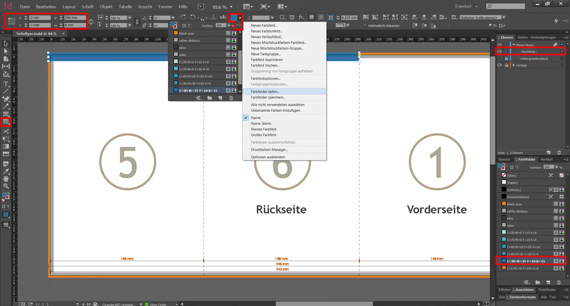 Info Flyer erstellen   Mehrbruchflyer Tutorial (5)