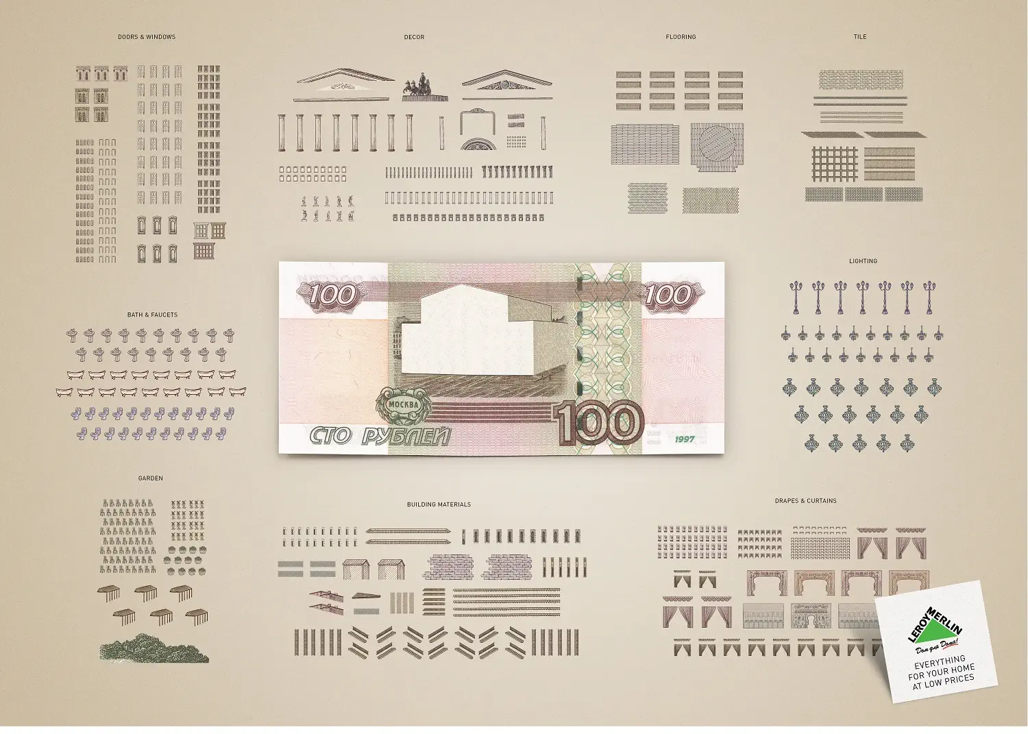 werbung von werbeagentur Leo Burnett,