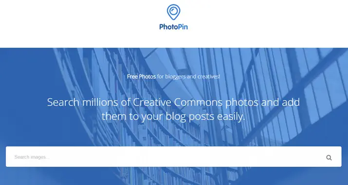 Lizenzfreie Bilder 17 Photopin homepage