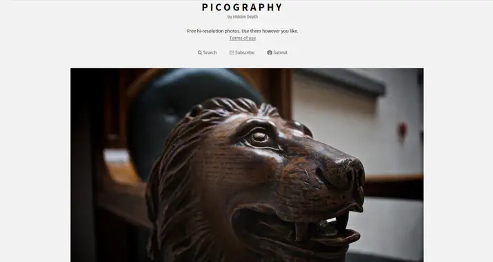 Lizenzfreie Bilder 18 Picography homepage