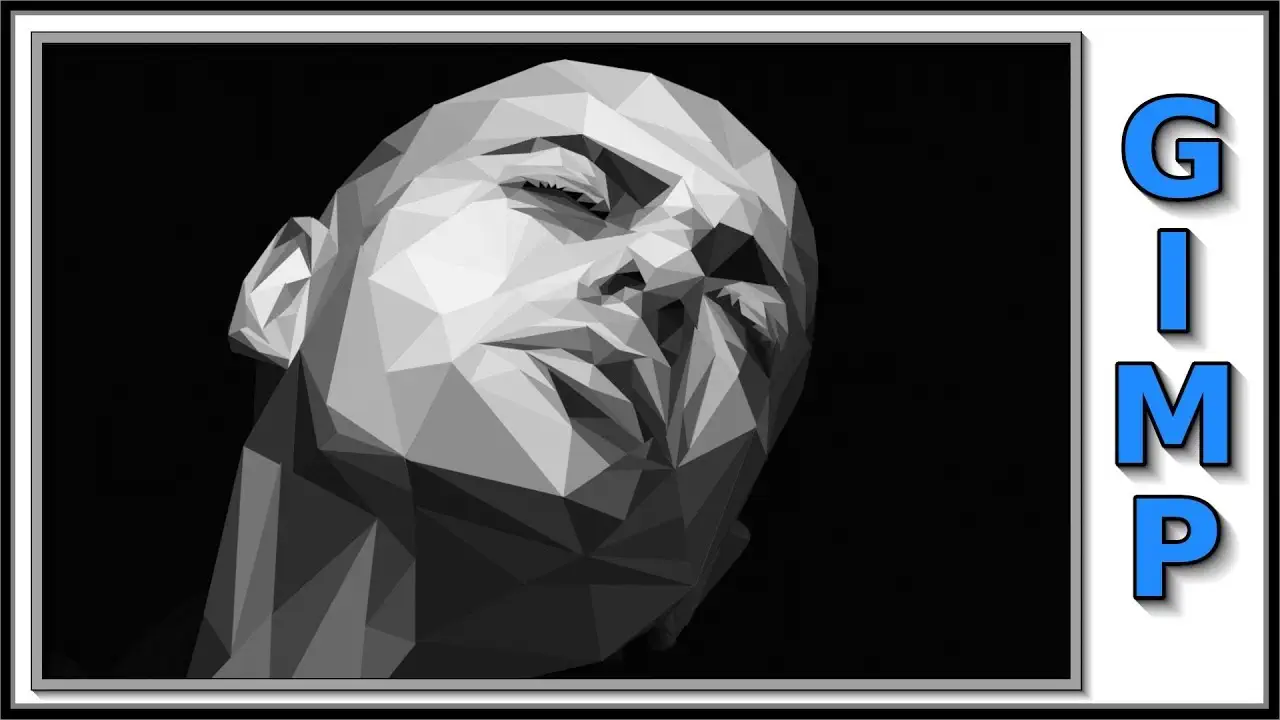 Low-Poly-Portrait-GIMP-Tutorial