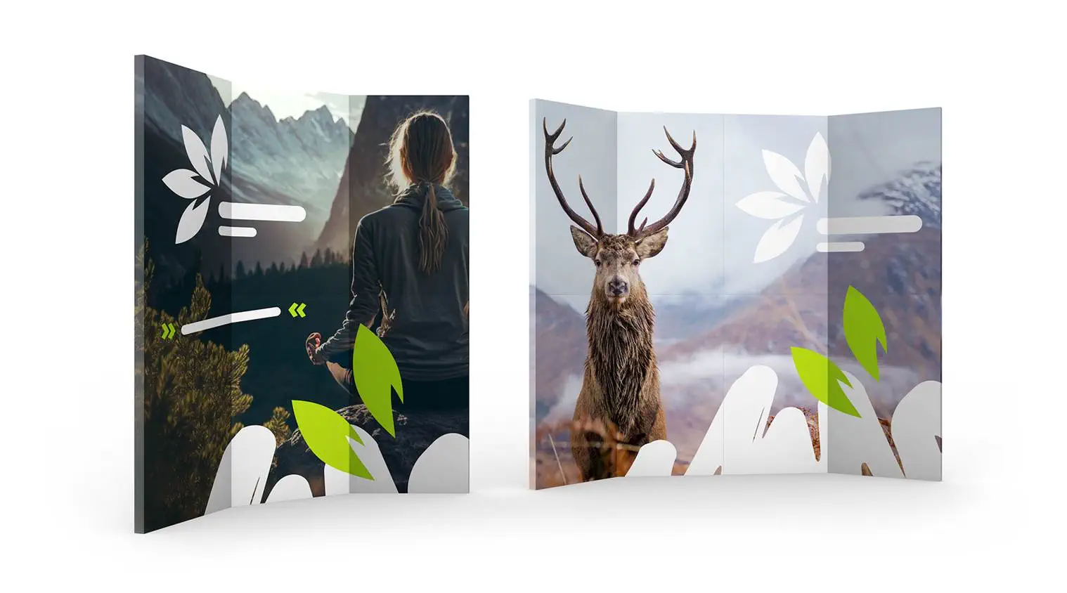 Nachhaltige Messewände