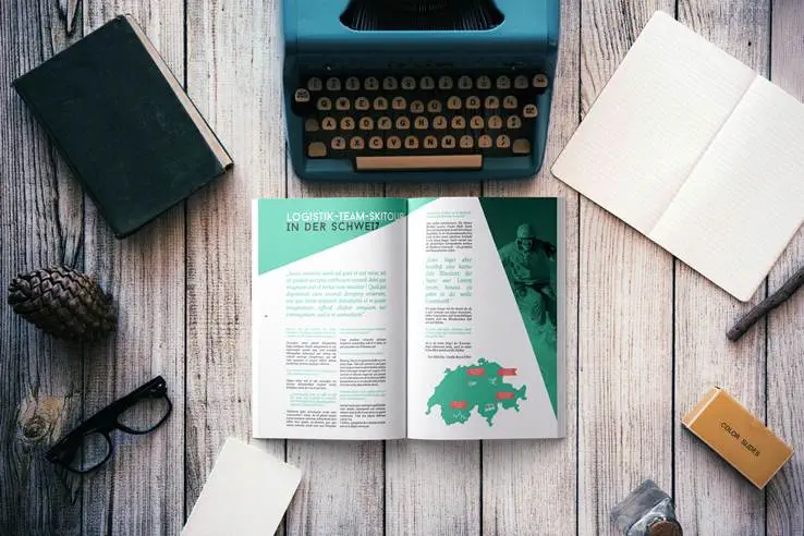 Mitarbeiterzeitung mit InDesign Template 2 Innenseite Teil 1 Mitarbeiterzeitung mit InDesign Template 2 Innenseite Teil 1