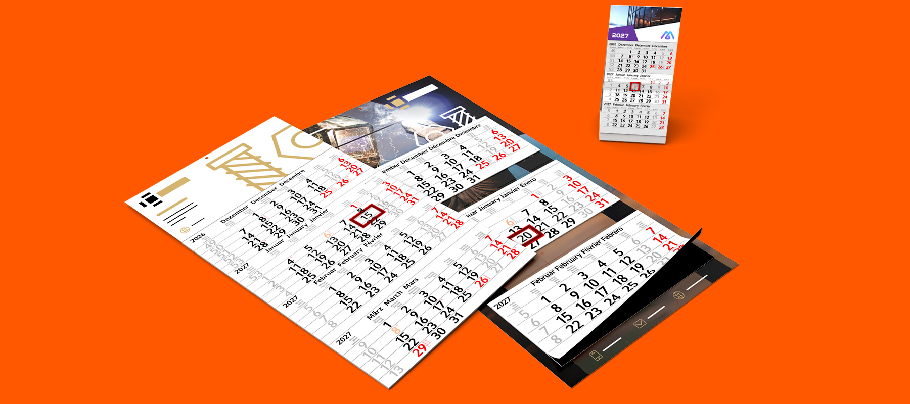 10 % Rabatt auf Monats- und Mini-Tischkalender 10 % Rabatt auf Monats- und Mini-Tischkalender