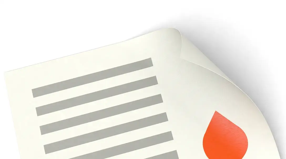 Artikel Flyer mit Naturpapier