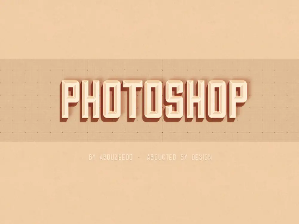 Photoshop Text Effekte 07 Schrift Effekte für Photoshop 7