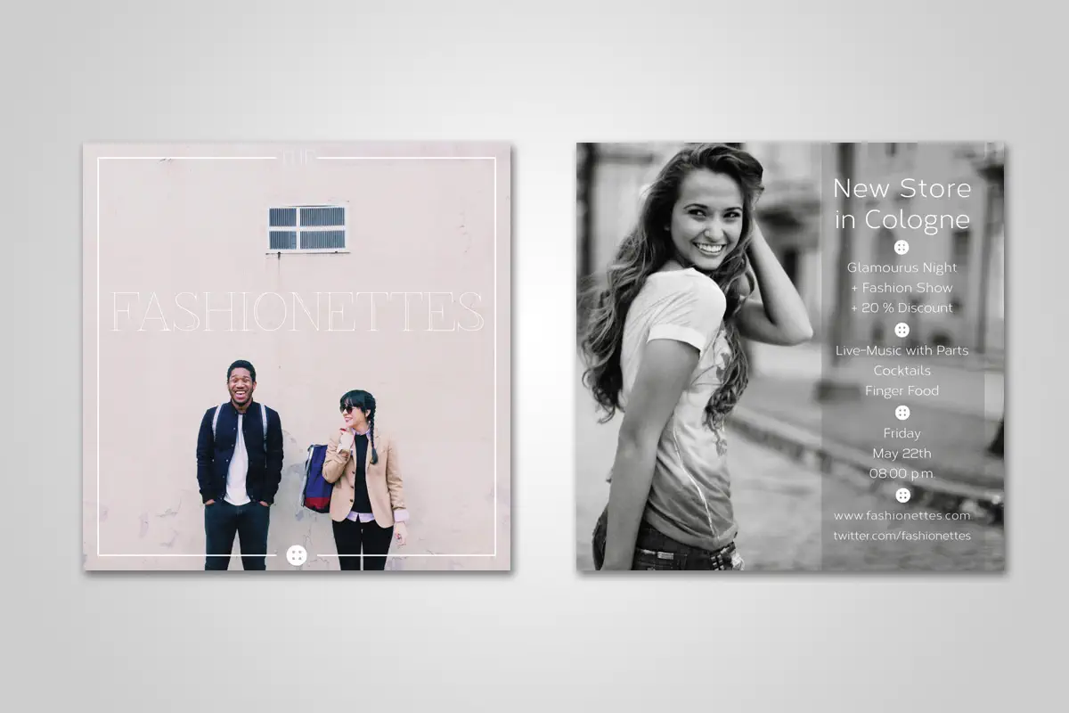 Illustrator Tutorial: quadratische Postkarte Step 13