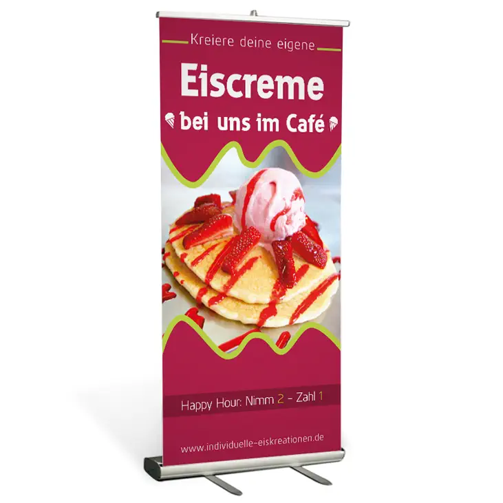 Roll Up Display gestalten fertig Roll Up Display gestalten fertig