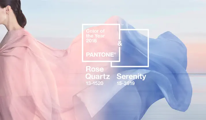 Die Pantone-Farben des Jahres: ‚Rose Quartz‘ und ‚Serenity‘