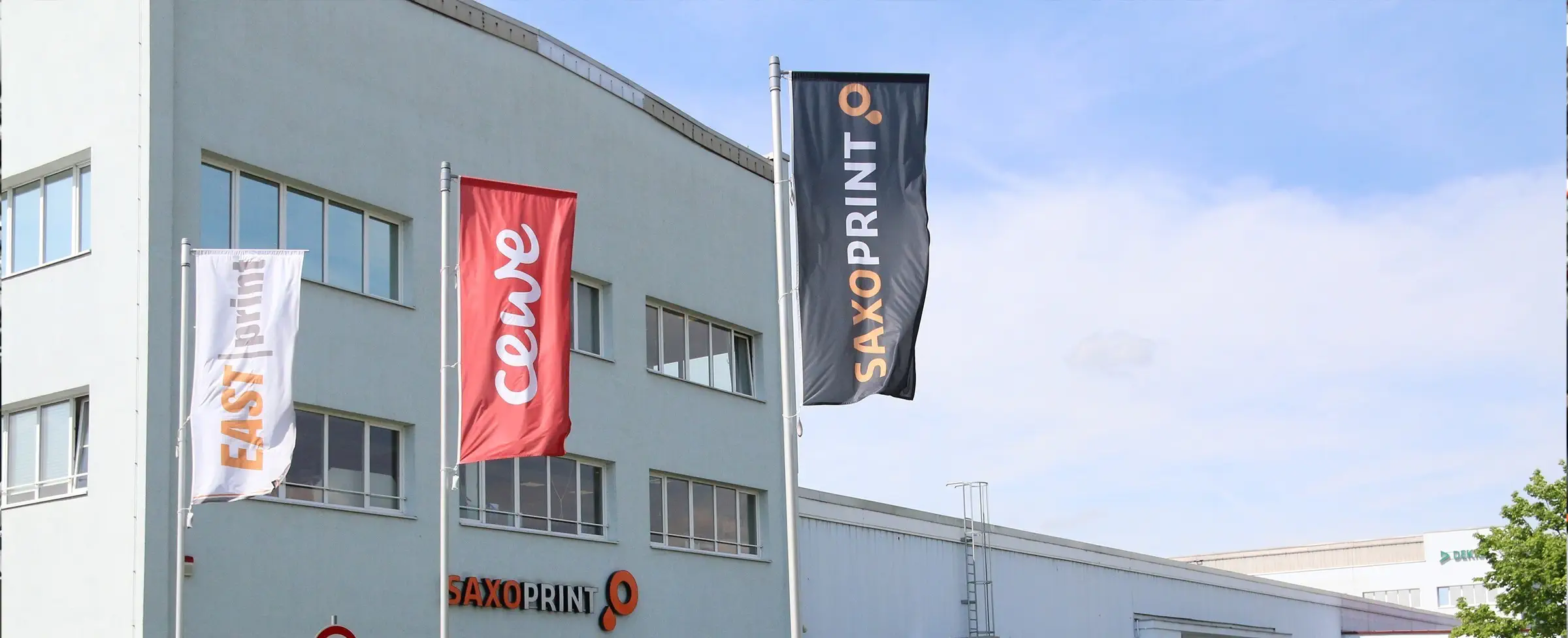 Werbetechnik-Produktion bei SAXOPRINT