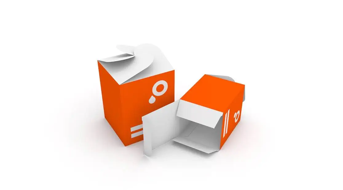 Schleifenverpackung, 4-eckig