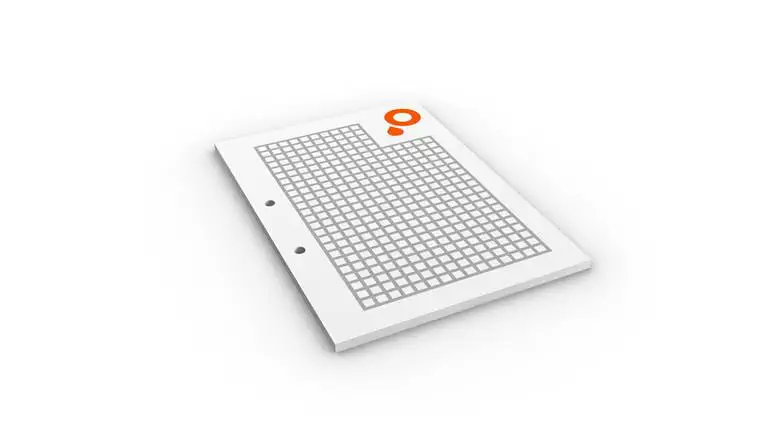 100 Schreibblöcke mit Leimbindung