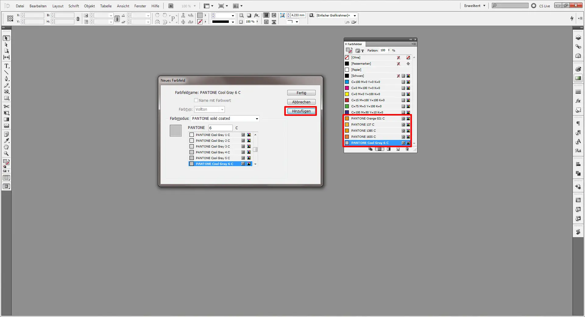 Sonderfarben anlegen in InDesign (2)
