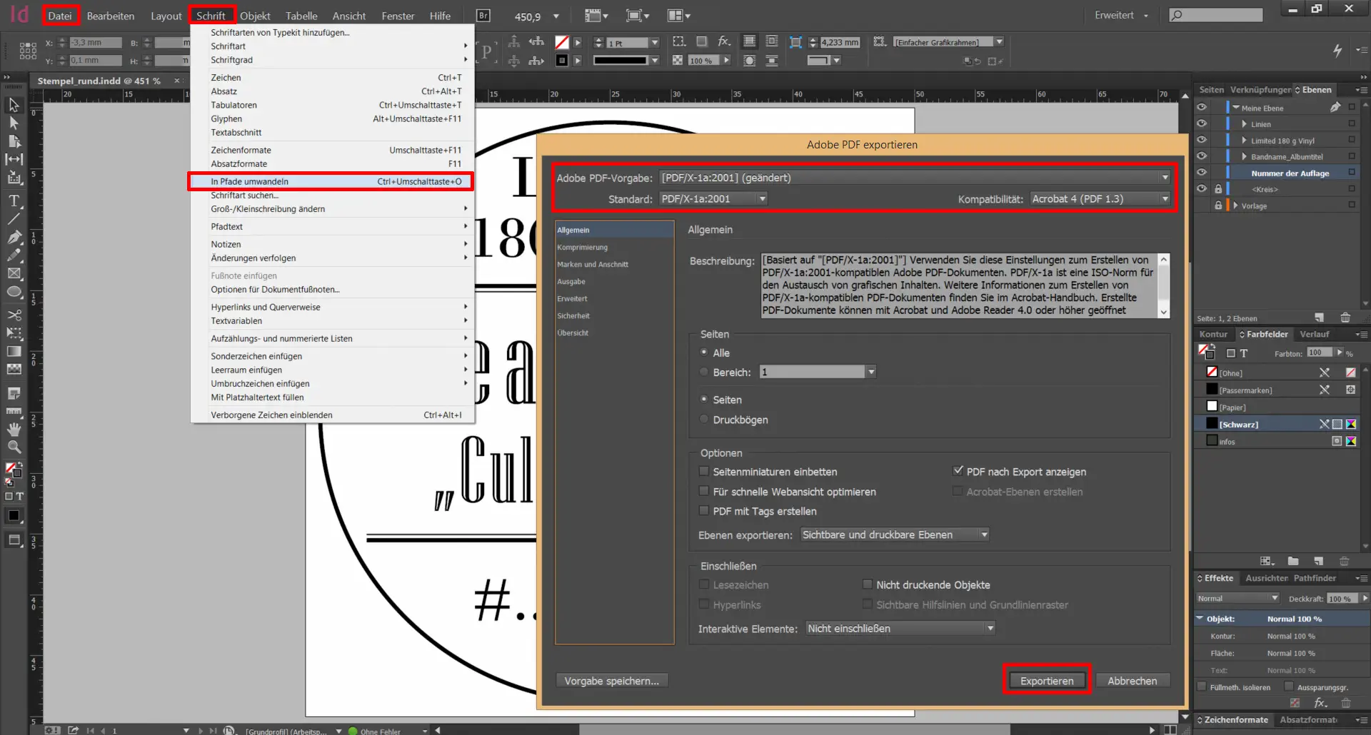 Stempel gestalten 07 Tutorial Stempel gestalten 7