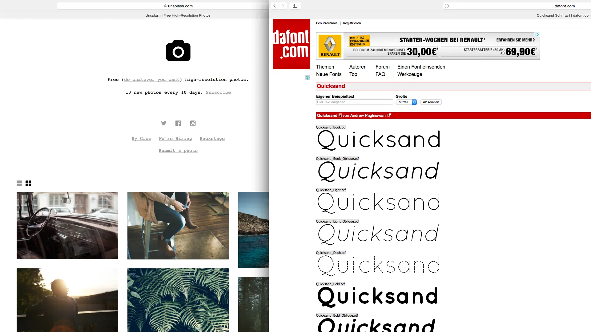 Step 1 Broschüre erstellen Bilder und Schriftensuche Step 1 Broschüre erstellen Bilder und Schriftensuche