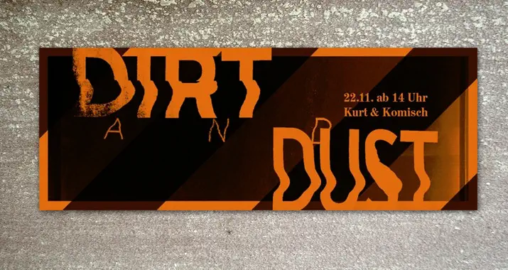 Sticker Design 21 Aufkleber design Idee \"Dirt Dust\"