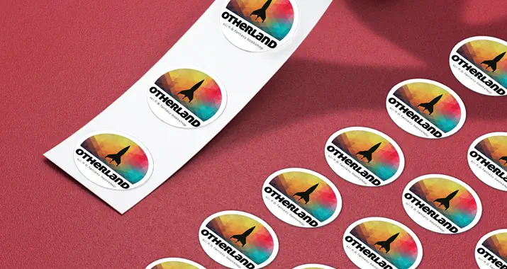 Sticker Design 22 neu Aufkleber design Idee "Otherland"