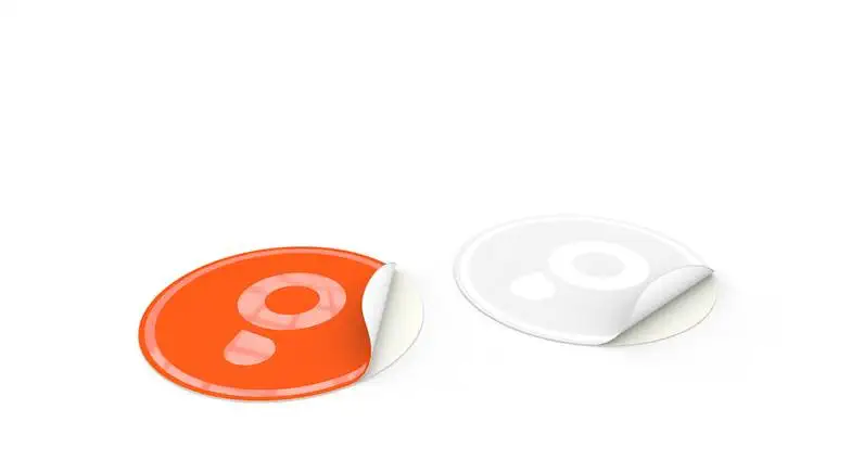 250 Aufkleber mit UV-Lack 250 Aufkleber mit UV-Lack