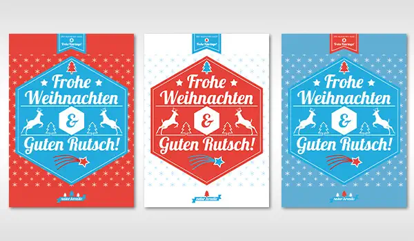 Tutorial: Weihnachtskarte für Kunden und Partner