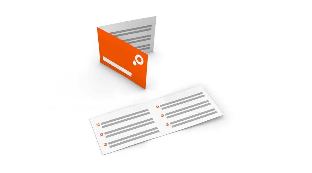 Vierseiten-Terminkarten mit Falz Artikel Vierseiten-Terminkarten mit Falz