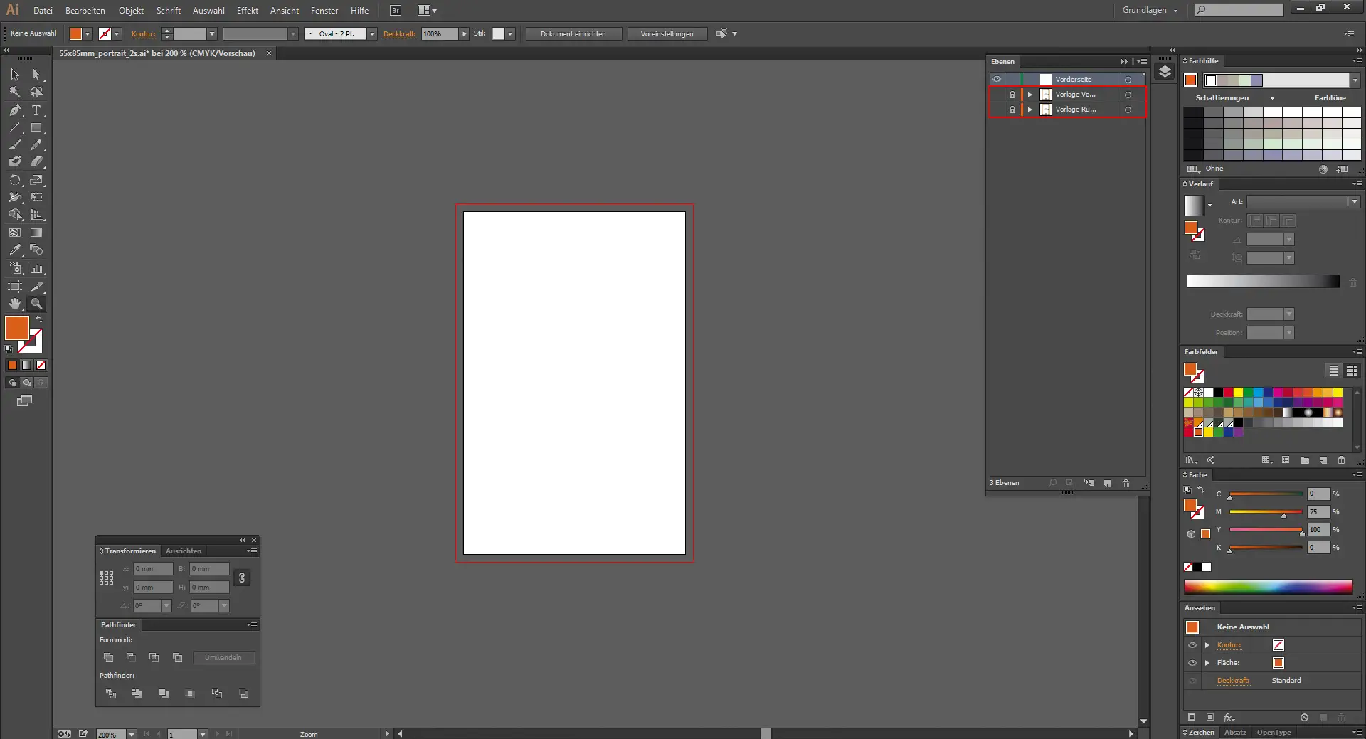 terminkarte erstellen tutorial step 1